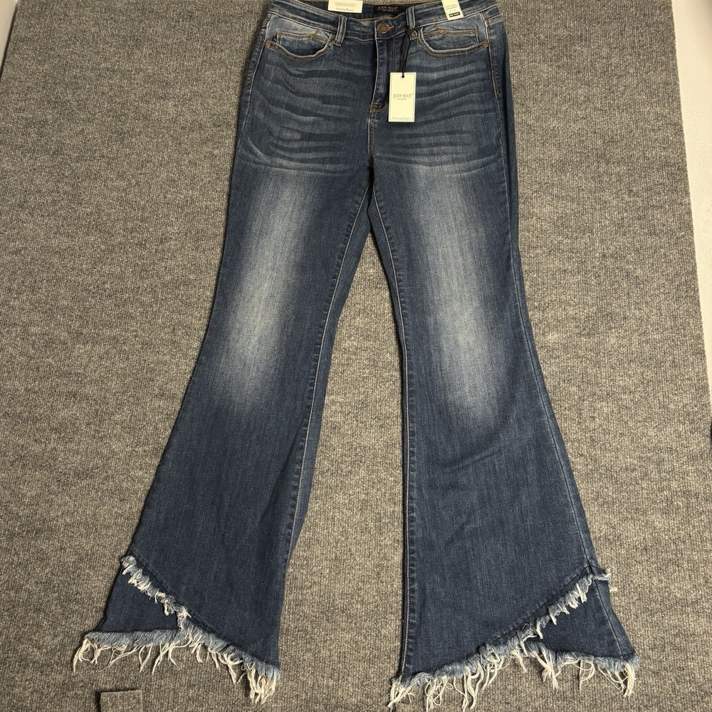 Judy Blue Dark Blue Flare Jeans